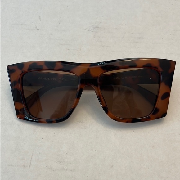 Vanlinker square tortoiseshell sunglasses - Picture 3 of 6